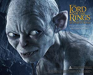 lord of the rings gollum