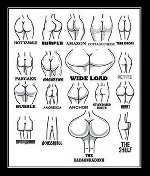 Girls, what type of butt do you have? - GirlsAskGuys